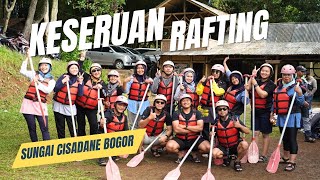 Rafting Seru di Sungai Cisadane Bogor [upl. by Leinoto]