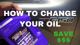 F150 50 Oil Change Guide 20112014 [upl. by Akirdna]