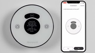 How to setup and connect the Honeywell Home Round Smart Thermostat [upl. by Tnahs]