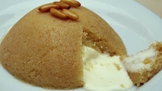 Recipe for Semolina Halvah Dessert with Ice Cream [upl. by Eirrot864]