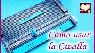 Cómo usar la cizalla  We R Memory Keepers Tutorial [upl. by Anoyi]