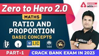 Ratio and Proportion Basic Concepts L1  Maths  Banking Foundation Adda247 Class10 [upl. by Morita425]