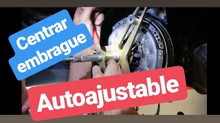 INTERESANTE Como centrar embrague autoajustable seat León 19 TDI con útil luk [upl. by Arakal]