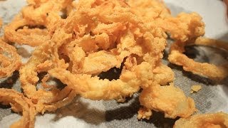 Awesome Crispy Onion Rings Super Easy [upl. by Adner327]