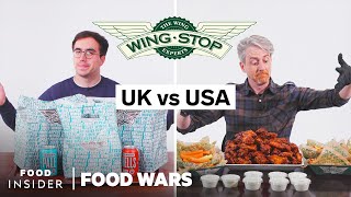 US vs UK Wingstop  Food Wars  Food Insider [upl. by Atinuahs]