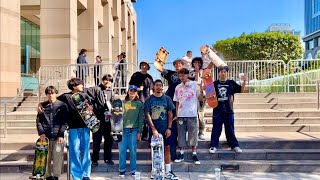 Seshing the Gnarliest Spots of Downtown LA [upl. by Luoar]