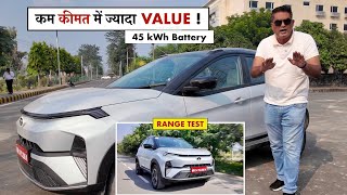 1399 लाख में इतनी RANGE आजतक सपना ही था  Nexon EV 45 का 100 से 0 Test [upl. by Noffihc634]