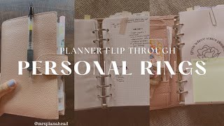 Personal rings planner flip through [upl. by Yorgerg770]