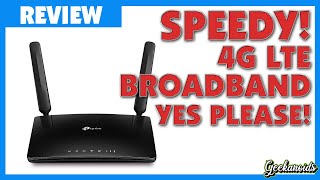 TPLink Archer MR600 4G Router Review [upl. by Albert]