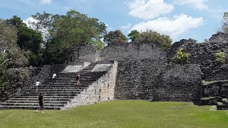 KOHUNLICH MAYANS RUIN TEMPLE OF THE SUN GOD COSTA MAYA MEXICO 🇲🇽  Juandering Joe [upl. by Congdon]