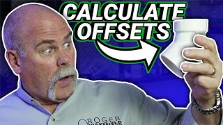 How to Calculate 45 Degree Offsets EASILY  Plumbing Math [upl. by Caraviello225]