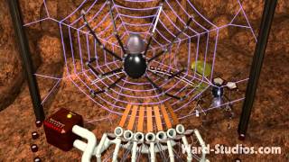 Steampunk Spider Band performs Electrorachnid Soda Pop  Animusic style Animated Music Video [upl. by Diarmid]