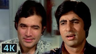 Diye Jalte Hain  Amitabh Bachchan Rajesh Khanna  Namak Haraam  Full 4K Video Song [upl. by Ahsayn393]