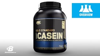 Optimum Gold Standard 100 Casein ScienceBased Overview [upl. by Jonme]