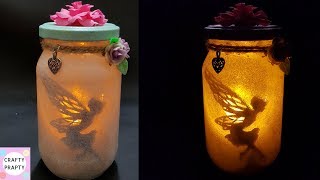 Fairy Lantern TutorialDIY Fairy Glow Jars  No Tissue Paper [upl. by Jamin515]