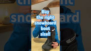 What’s my snowboard boot size snowboarding [upl. by Htinek]