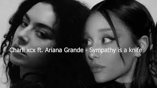 Charli xcx ft Ariana Grande  Sympathy is a knife Remix Country folk Americana [upl. by Niliram]