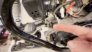 How to adjust oil injector pump on PW50 [upl. by Oconnor]