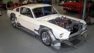 1967 Ford Mustang Fastback  Widebody 570HP T56 Build Project [upl. by Ahsekat]