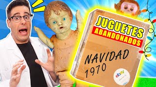 Compro CAJA DE JUGUETES ABANDONADOS en NAVIDAD 📦❓  Caja Misteriosa eBay [upl. by Nelag]