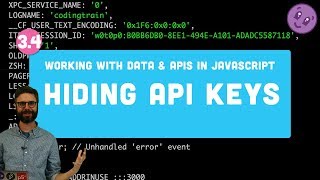 34 Hiding API Keys with Environment Variables dotenv and Pushing Code to GitHub [upl. by Quennie]