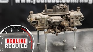 Holley Carburetor Rebuild TimeLapse  Redline Rebuild  S1E5 [upl. by Nileuqaj]