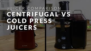 Which is Best Centrifugal Juicers vs Cold Press Juicers [upl. by Kirsteni]