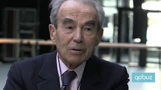 Interview Qobuz  Robert Badinter et Thierry Escaich parlent de lopéra quotClaudequot [upl. by Ynnaj]