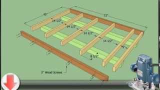 How To Plan For Building A 10x12 Shed [upl. by Ecirum555]