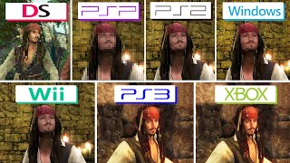 Pirates of the Caribbean At Worlds End 2007 DS vs PSP vs PS2 vs PC vs Wii vs PS3 vs XBOX 360 [upl. by Angeli]