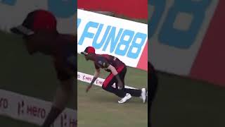 Akeal Hosein takes CRAZY boundary catch 😱 [upl. by Johnsten284]