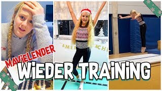 TURNEN 1 MAL WIEDER TRAINING MAVIELENDER 3  MaVie Noelle Family Vlogmas [upl. by Aleet]