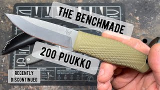 The Benchmade 200 PUUKKO recently discontinued [upl. by Groscr]