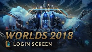 2018 World Championship ft HEALTH  Login Screen  League of Legends [upl. by Afatsom]