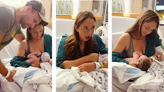 GIVING BIRTH TO MY 6TH BABY  Positive Hospital Birth Vlog [upl. by Akir]