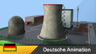 Funktionsweise von Kernkraftwerken KKW  Atomkraftwerken AKW [upl. by Ennahoj]