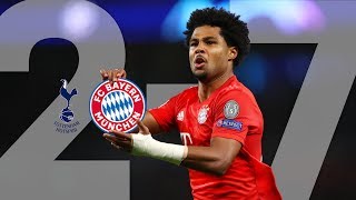 Highlights  Serge Gnabry cooking 4 times All FC Bayern Goals of the epic 72 vs Tottenham Hotspur [upl. by Constant219]