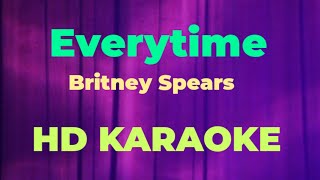 EVERYTIME  KARAOKE VERSION  BRITNEY SPEARS LYRICAL COVER PH [upl. by Tiffy]