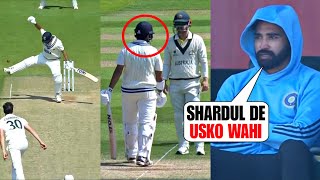 Mohammed Siraj got aggressive when Travis Head sledge during Shardul Thakur Ind vs Aus WTC Final [upl. by Led]