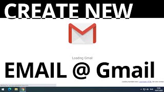 How to Create an Email Address on Gmail  Create a new Google Account [upl. by Esiuqram]