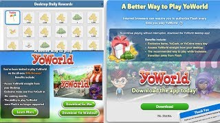 YOWORLD DESKTOP APP DOWNLOADING ON MAC  IOS BVG  FLASH 2020 [upl. by Eiznekcm497]