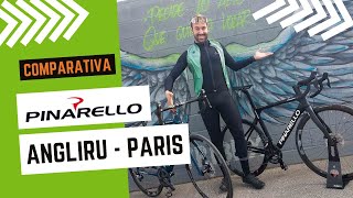 COMPARATIVA PINARELLO ANGLIRU amp PARIS [upl. by Ecnarret]