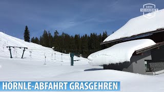 GrasgehrenRiedbergpass HörnleAbfahrt [upl. by Aelam]