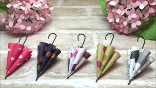 （折り紙）可愛い！傘の作り方【DIY】Origami Cute How to make an umbrella [upl. by Luwana]