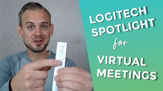 Virtual Meeting Tools  The Logitech Spotlight Presentation Remote [upl. by Ahsinad]