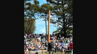 Bundanoon Highland Gathering Inc Presents quotTossing the Caberquot [upl. by Dyan472]