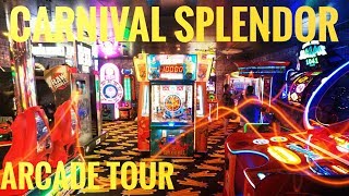 Carnival Splendor Arcade Tour [upl. by Shipley]