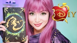 How to Make Mals Spellbook  Descendants DIY [upl. by Tj]