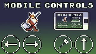 How to add MOBILE CONTROLS in Godot [upl. by Francklyn]