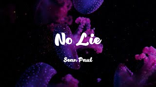 Sean Paul  No Lie ft Dua Lipa Lyrics quotfeel your eyes theyre all over mequot [upl. by Humpage966]